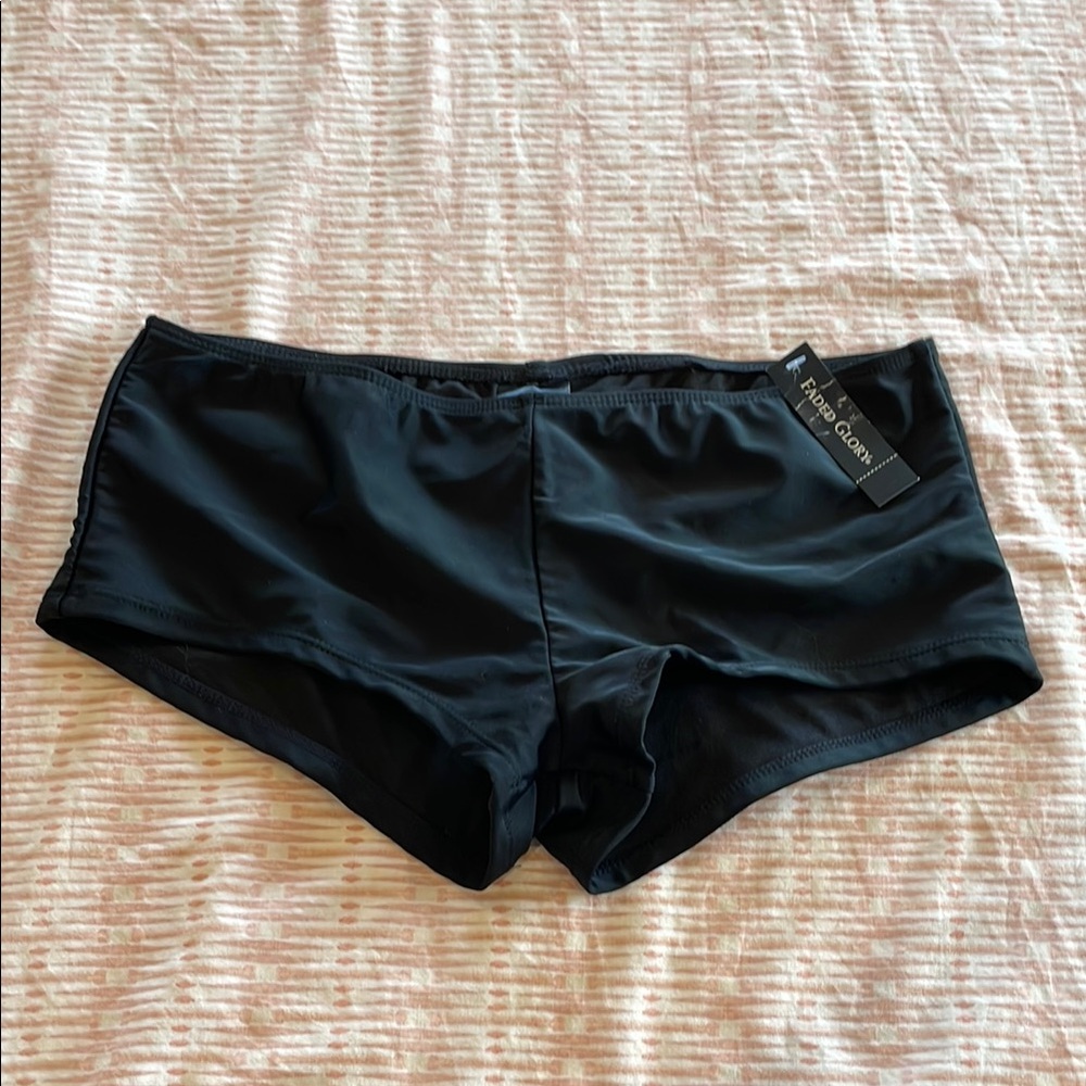 Faded Glory Swim Boy Shorts NWT